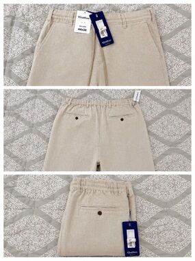 Caribbean Men’s Beige Corduroy Pants